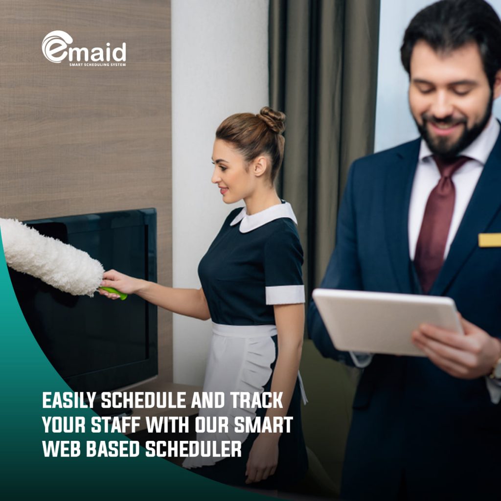 Emaid smart scheduling app
